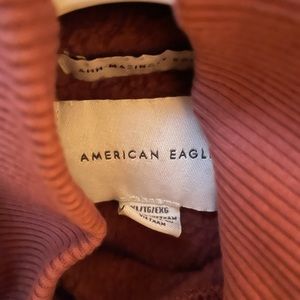 Cropped turtle neck sweater